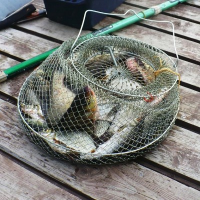 Садок рыболовный металлический 38см