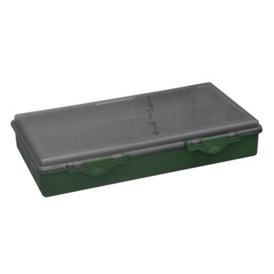Коробка FLAGMAN фидерная 2 поводочницы+коробочки для акссес.340x180x60мм