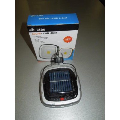 Светильник SOLAR на солнечной батарее для кемпинга