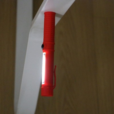 Фонарик карандаш с магнитом LED