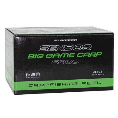 Катушкa FLAGMAN Sensor Big Game Carp 6000 с батрайнером