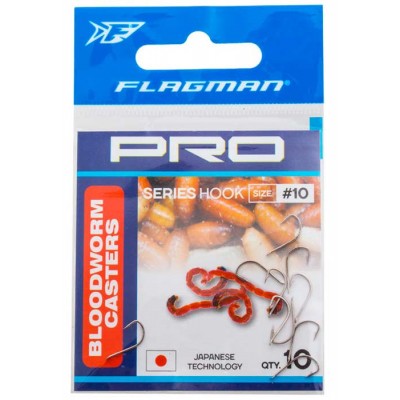 Крючок FLAGMAN Bloodworm Caster Pro