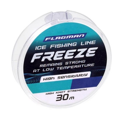 Леска FLAGMAN Freeze Ice Fishing Line 30м