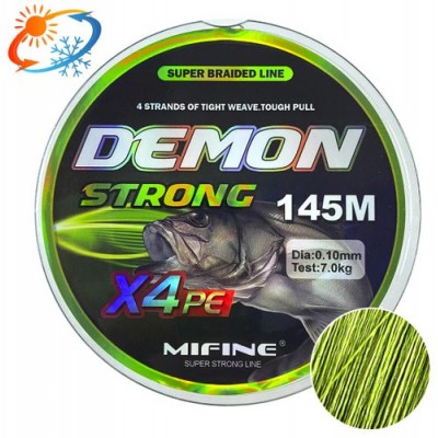 Шнур плетенный MIFINE Demon 145m 4X PE