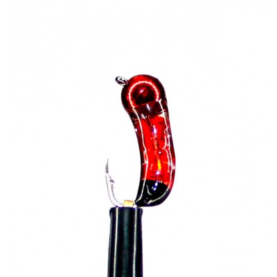 Мормышка вольфрамовая REFLEX-M Ручейник Красный 0,4гр