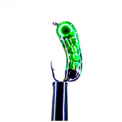 Мормышка вольфрамовая REFLEX-M Ручейник Зелёный 0,6гр
